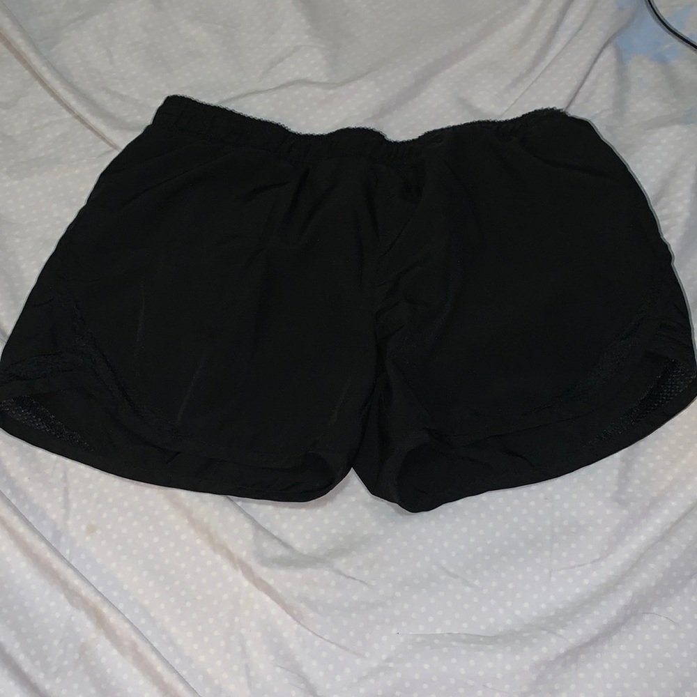 Black sporty shorts